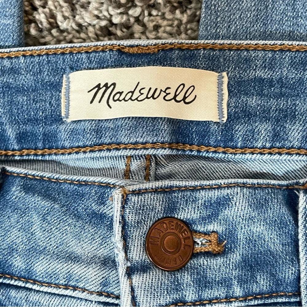 Madewell Curvy Roadtripper High Rise Conroe Wash Authentic Jeans Size 30 - Picture 8 of 12